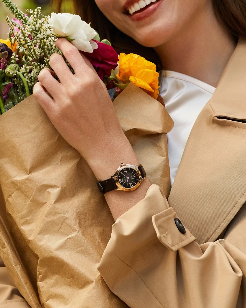 Citizen L Ceci Brown Dial Apple Leather Strap EM1163-09X | CITIZEN